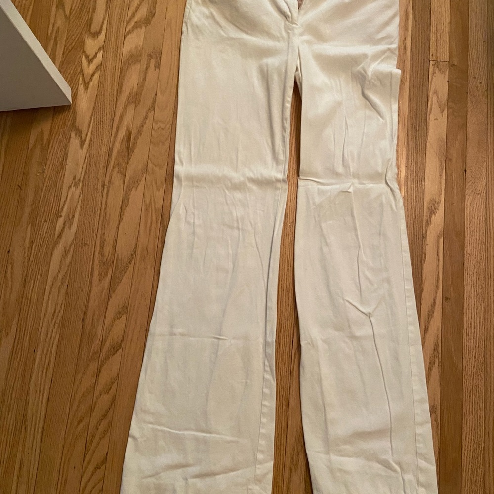 BCBG size small white pants. Worn once.